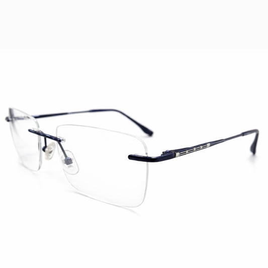 Blue Square Medium Frame for Unisex E05-0018-11