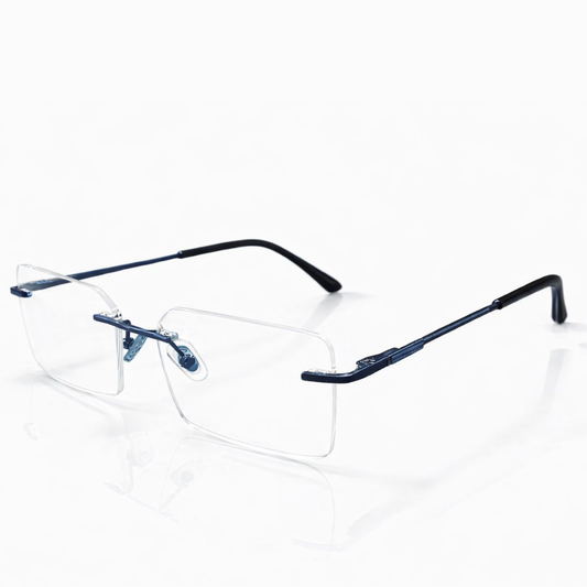 Blue Square Medium Frame for Unisex E05-0018-9