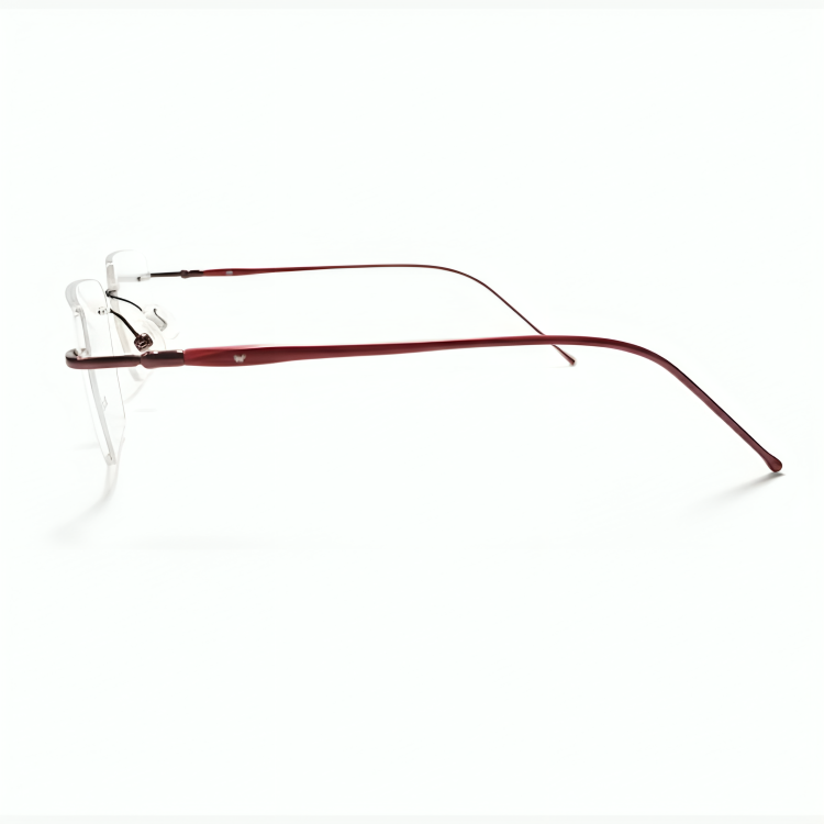 Rimless Rectangle BlueBlock Screen Glasses for Unisex E05-0004-2