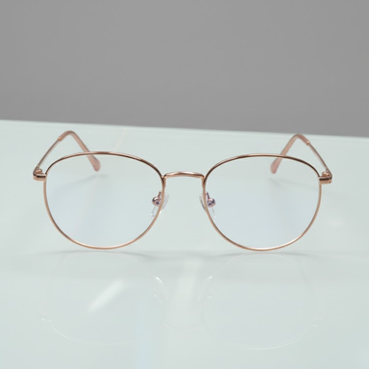 Rose Gold Round Frame for Unisex E05-0001-8