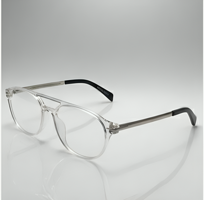 Clear Aviator BlueBlock Screen Glasses for Unisex E05-0012-5