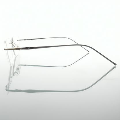 Rimless Rectangle BlueBlock Screen Glasses for Unisex E05-0004-5