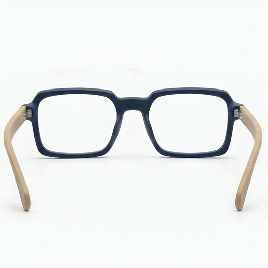 Blue Square Frame for Unisex E05-0009-4