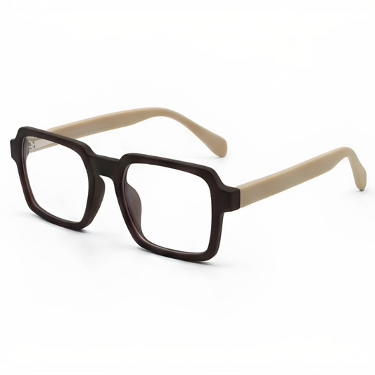Brown Square Frame for Unisex E05-0009-6
