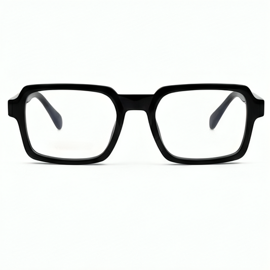 Black Square BlueBlock Screen Glasses for Unisex E05-0009-1