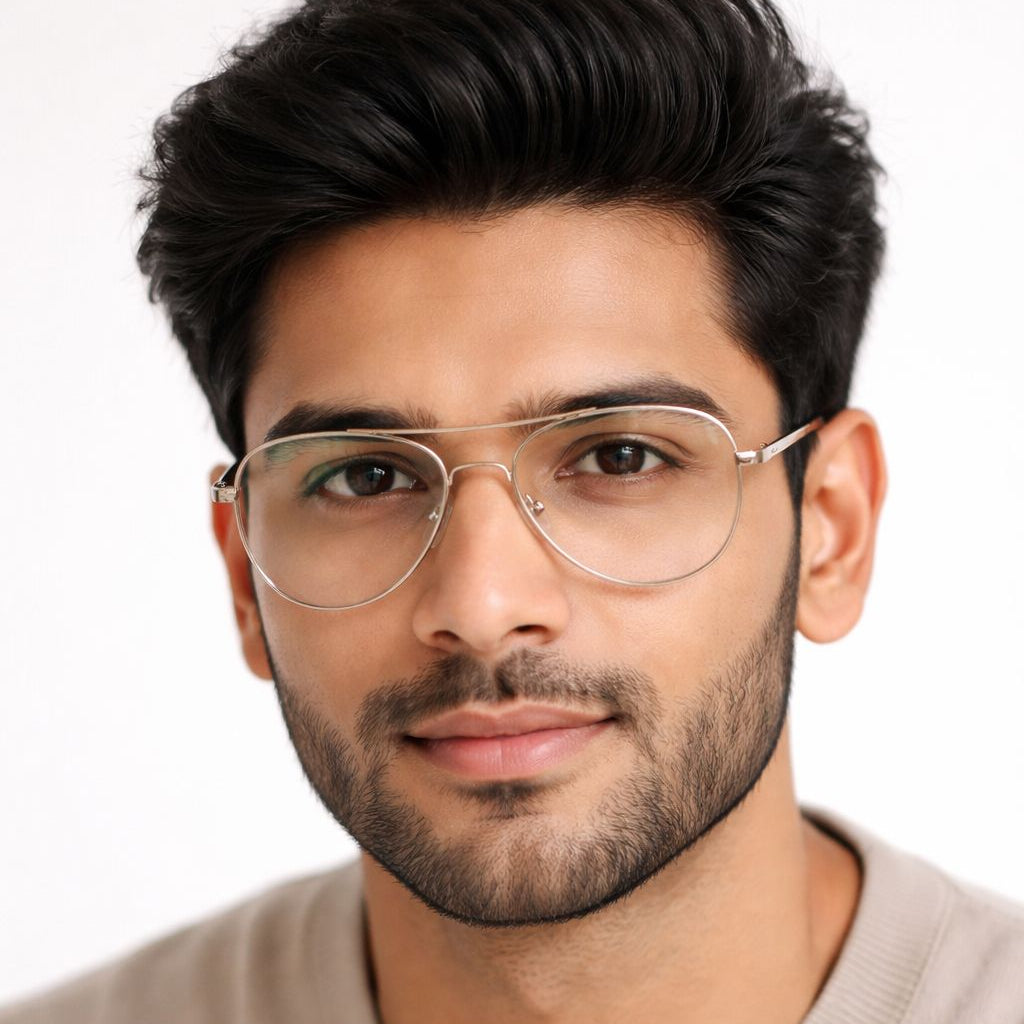 silver aviator square Medium Frame rectangl purple frame prescription power sunglasses, photochromic night drive fame