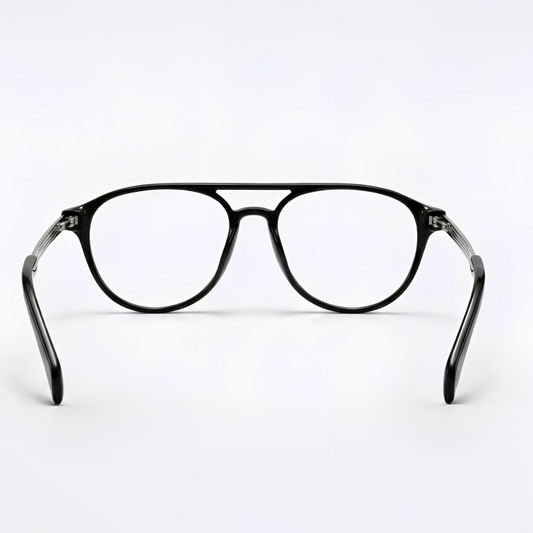 Black Aviator Frame for Unisex E05-0012-2