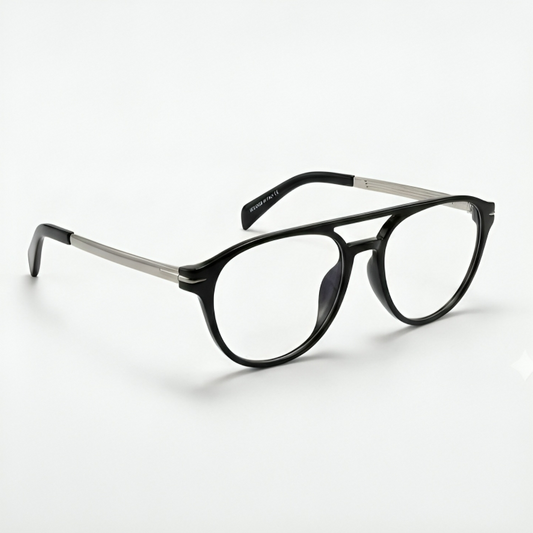 Black Aviator Frame for Unisex E05-0012-2