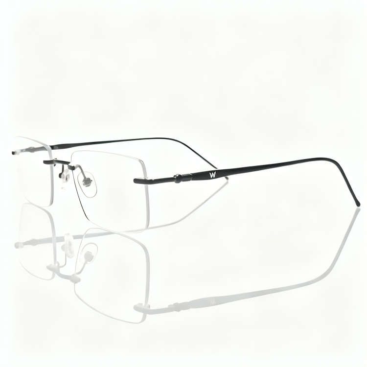 Rimless Rectangle BlueBlock Screen Glasses for Unisex E05-0004-8