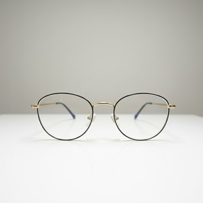 Round BlueBlock Screen Glasses for Unisex E05-0001-7