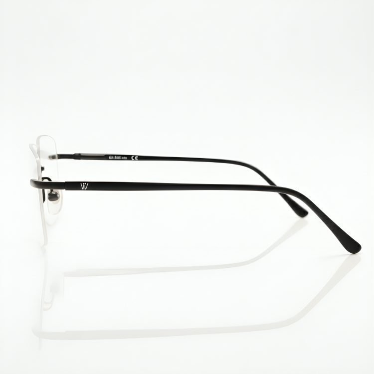 Rimless Rectangle Frame for Unisex E05-0004-8
