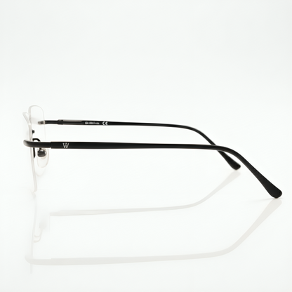 Rimless Rectangle Frame for Unisex E05-0004-8
