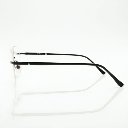 Rimless Rectangle Frame for Unisex E05-0004-8