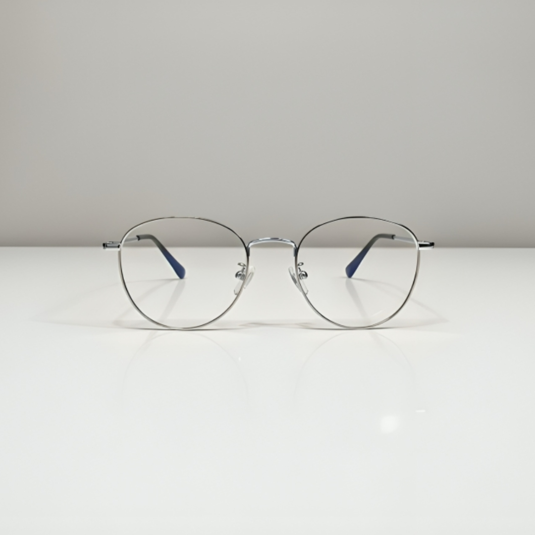 Round BlueBlock Screen Glasses for Unisex E05-0001-6
