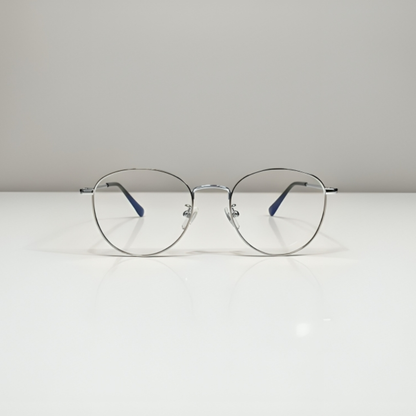 Round BlueBlock Screen Glasses for Unisex E05-0001-6