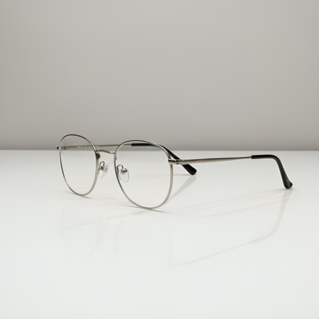 Round BlueBlock Screen Glasses for Unisex E05-0001-6