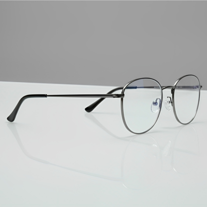 Round BlueBlock Screen Glasses for Unisex E05-0001-2
