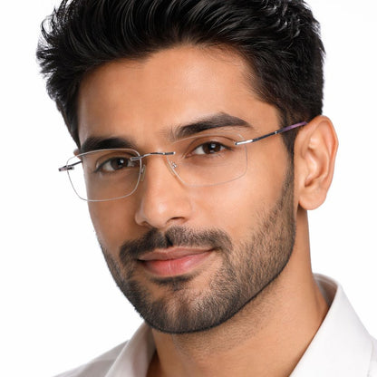 e05-0004-1_rimless_rectangl_purple_frame_prescription_power_sunglasses_photochromic_night_drive_fame_1