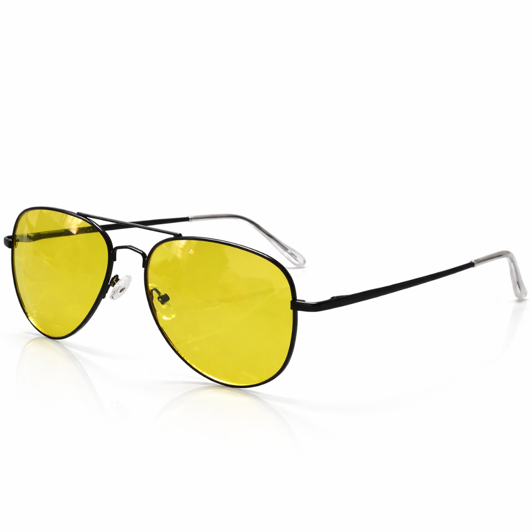 Aviator Yellow Power Sunglasses for Unisex e09-0058-6p