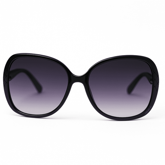 eyedigo-cat-eye-Stylish sunslasses-gradient-black-black-velvet-front-S09-0011 4