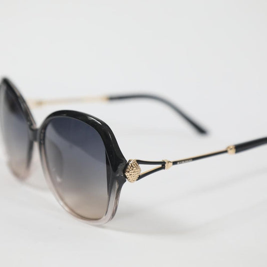 eyedigo-cat-eye-Stylish sunslasses-gradient-black-clear-black-diva-front-S09-0012 2