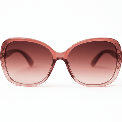 eyedigo-cat-eye-Stylish sunslasses-gradient-pink-pink-mouve-velvet-front-S09-0011 3