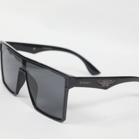 eyedigo-oversize-Stylish sunslasses-black-shiny-black-nexus-front-S09-0003 8