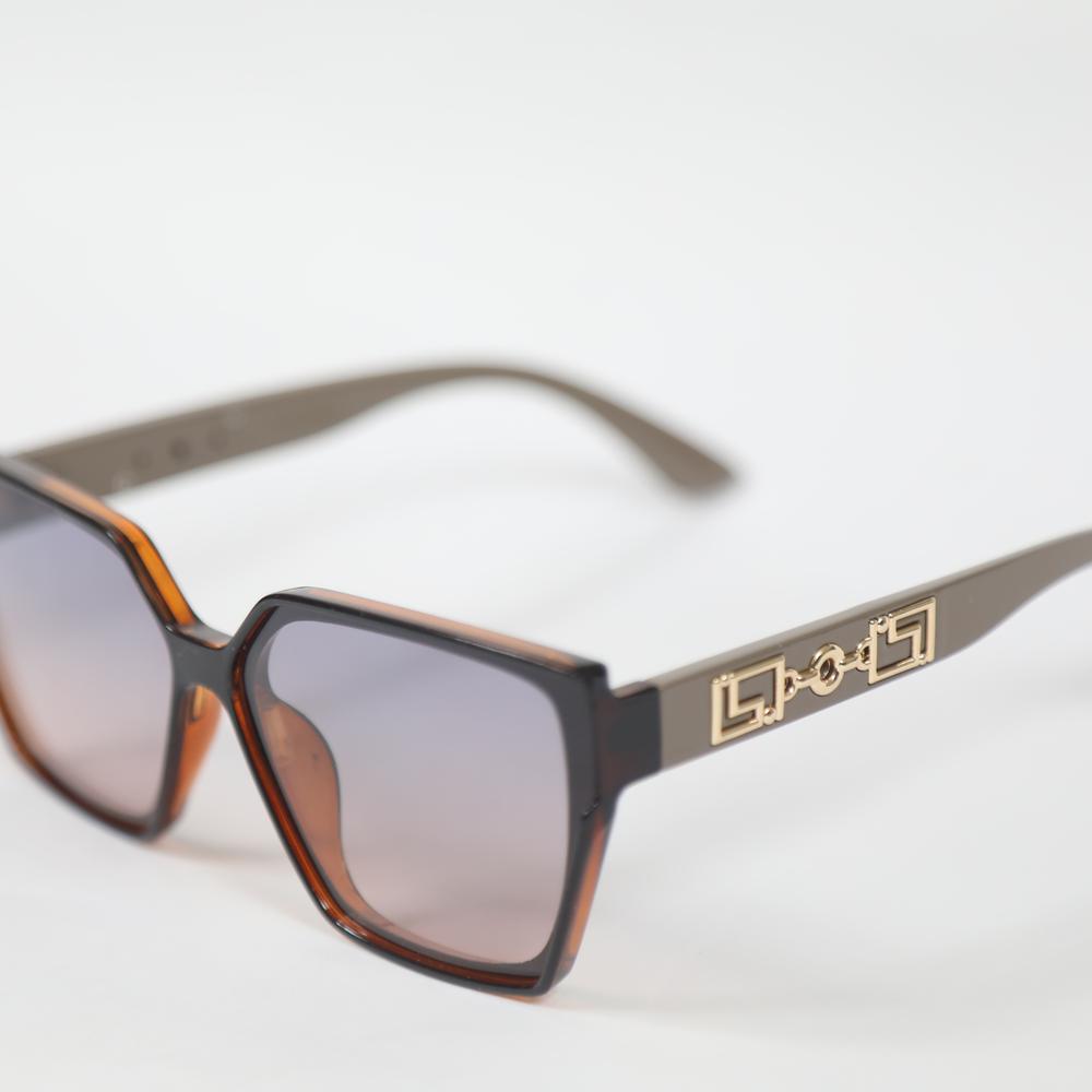 eyedigo-oversize-Stylish sunslasses-brown-mouve-blaze-front-S10-0021 1