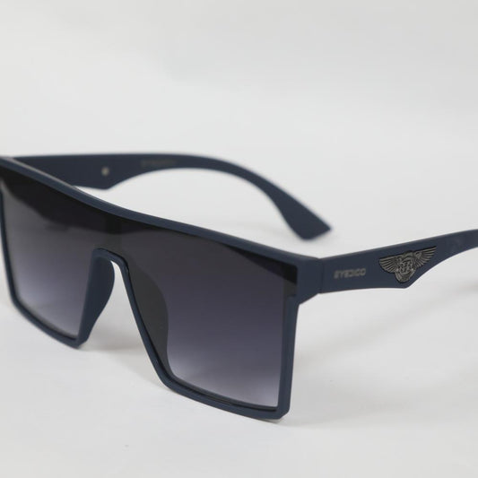 eyedigo-oversize-stylish sunglasses-gradient-black-blue-nexus-front-S09-0003 1