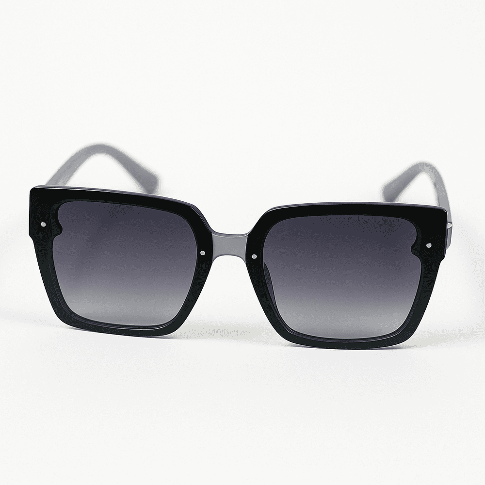 eyedigo-oversize-Stylish sunslasses-gradient-black-grey-ember-front-S10-0020 3