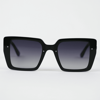 eyedigo-oversize-Stylish sunslasses-gradient-black-white-ember-front-S10-0020 1