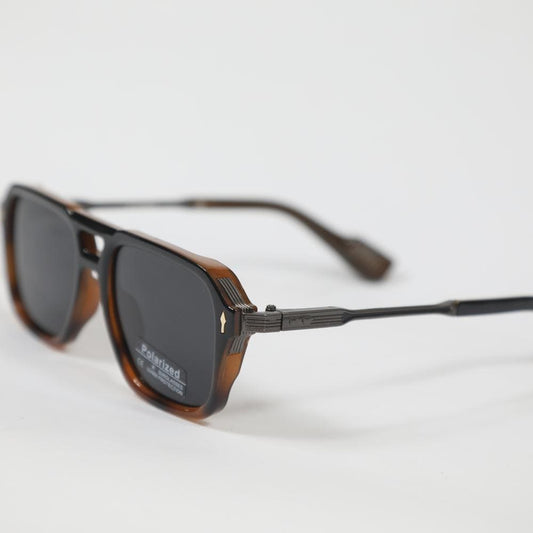 eyedigo-wayfarer-Stylish sunglasses-black-black-brown-apex-front-S10-0013 5