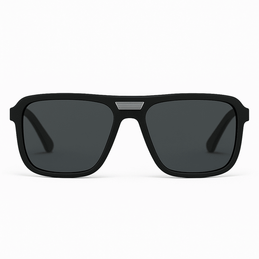 eyedigo-wayfarer-Stylish sunglasses-black-black-nova-front-S10-0017 3