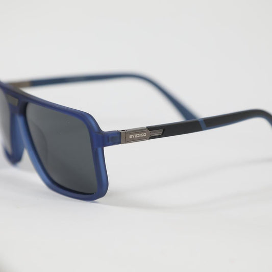 eyedigo-wayfarer-Stylish sunglasses-black-blue-nova-front-S10-0017 2