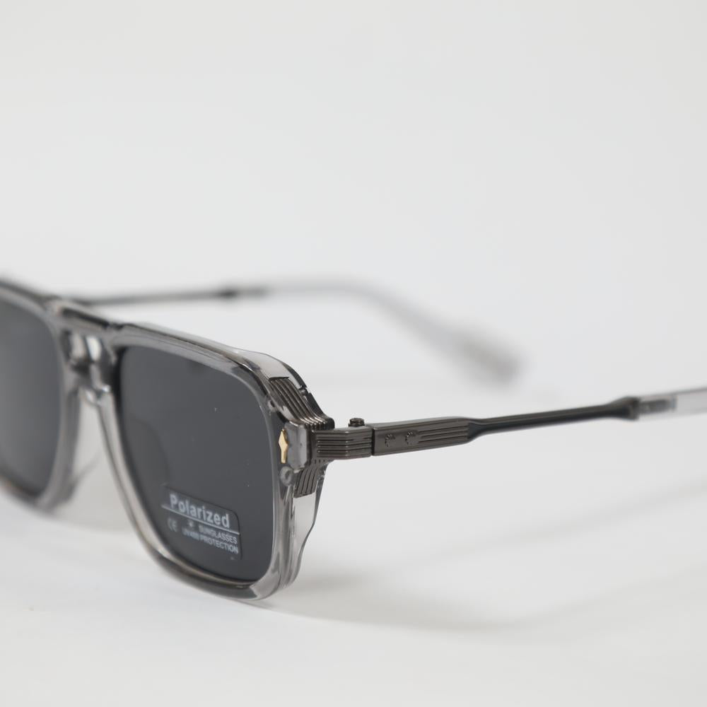 eyedigo-wayfarer-Stylish sunglasses-black-clear-apex-front-S10-0013 3