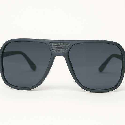 eyedigo-wayfarer-Stylish sunglasses-black-clear-muse-front-S09-0002 4