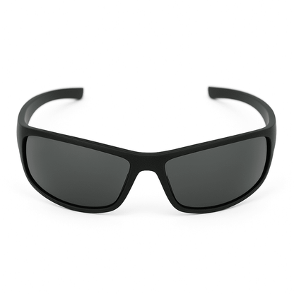 eyedigo-wayfarer-Stylish sunglasses-black-matte-black-wraparound-front-S10-0016 3