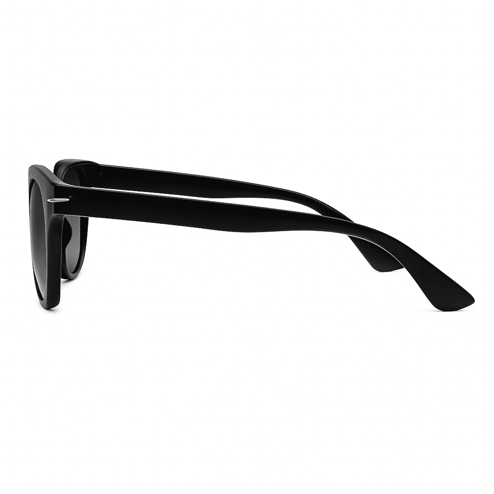 eyedigo-wayfarer-Stylish sunglasses-black-shiny-black-surge-front-S09-0001 6