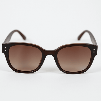eyedigo-wayfarer-Stylish sunglasses-brown-brown-shadow-front-S10-0022 2