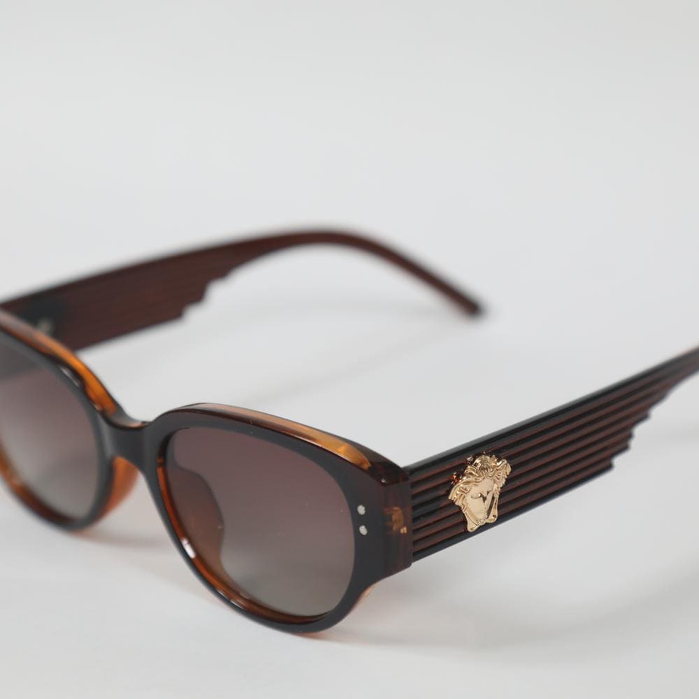 eyedigo-wayfarer-Stylish sunglasses-brown-brown-shadow-front-S10-0022 2