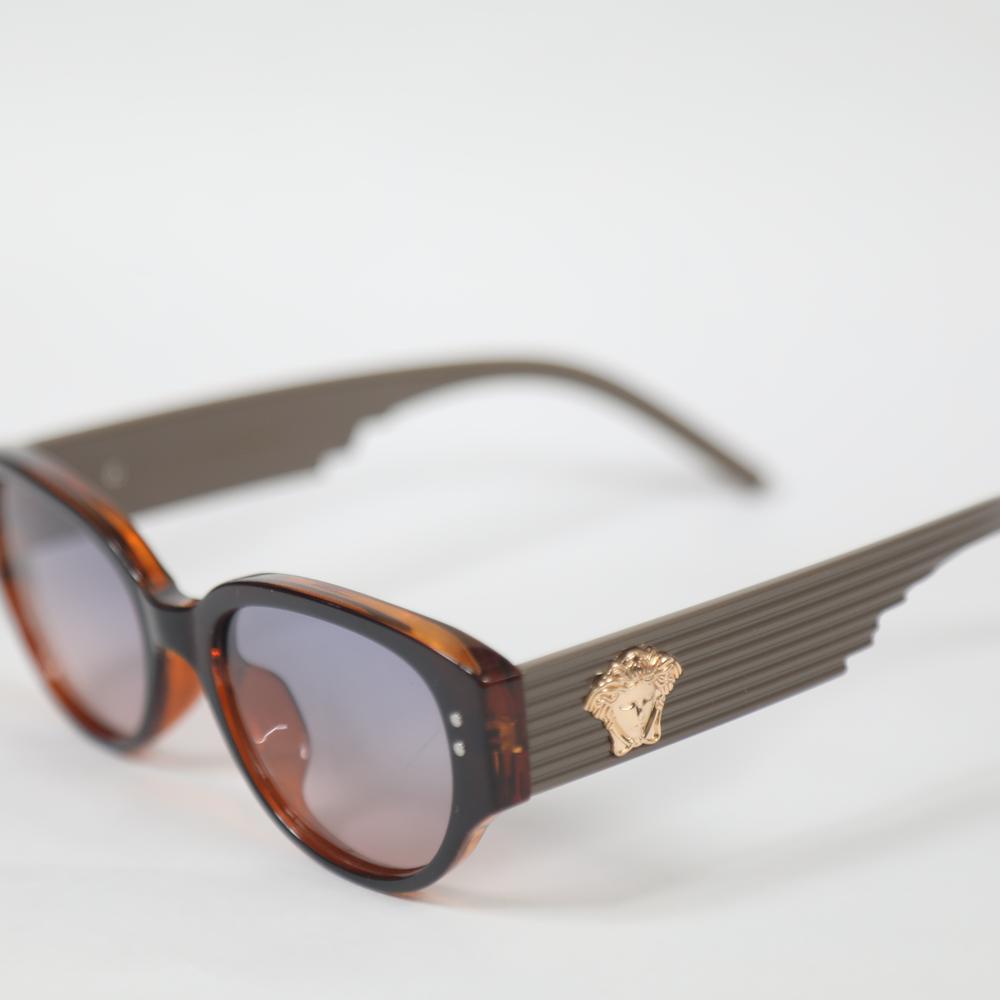 eyedigo-wayfarer-Stylish sunglasses-brown-mouve-shadow-front-S10-0022 1