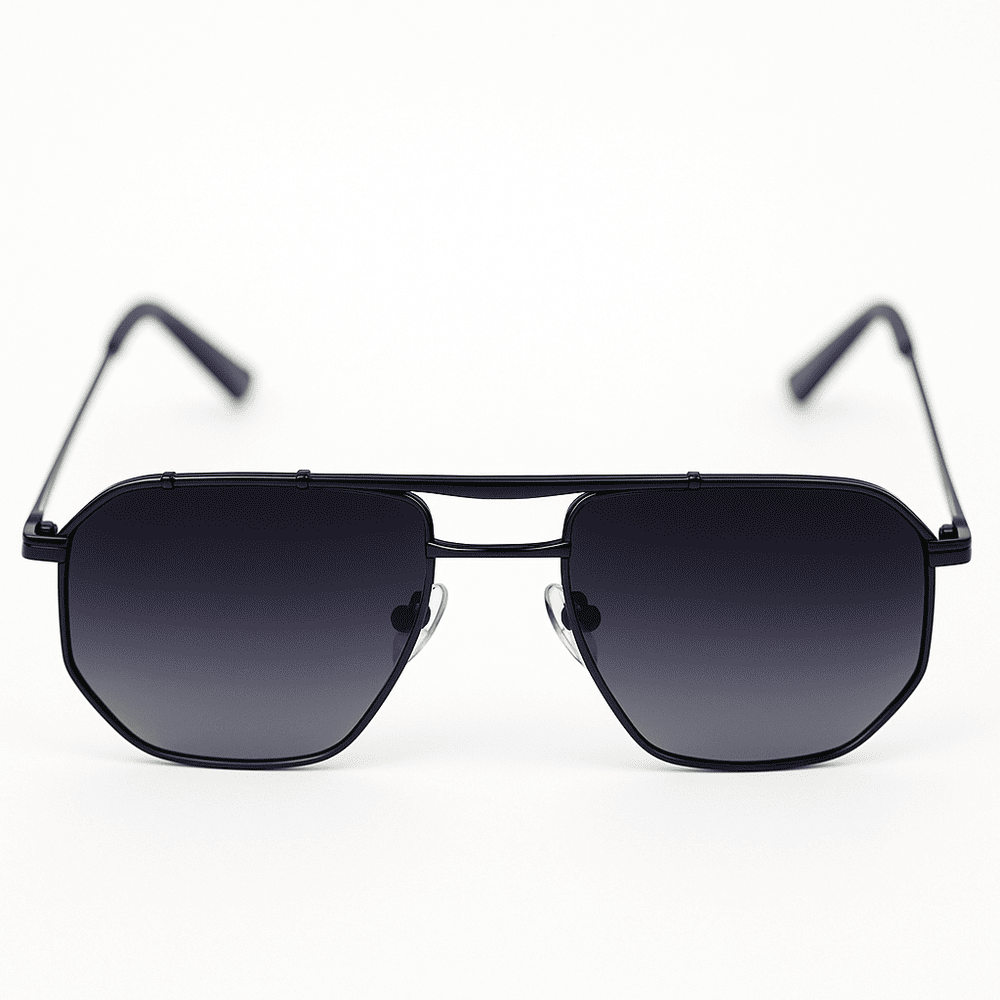 eyedigo-wayfarer-Stylish Power Sunglasses -gradient-black-black-swift-front-S10-0024 4