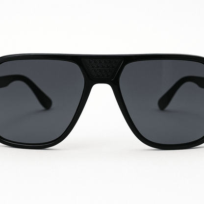 eyedigo-wayfarer-Stylish sunglasses-gradient-black-shiny-black-muse-front-S09-0002 7