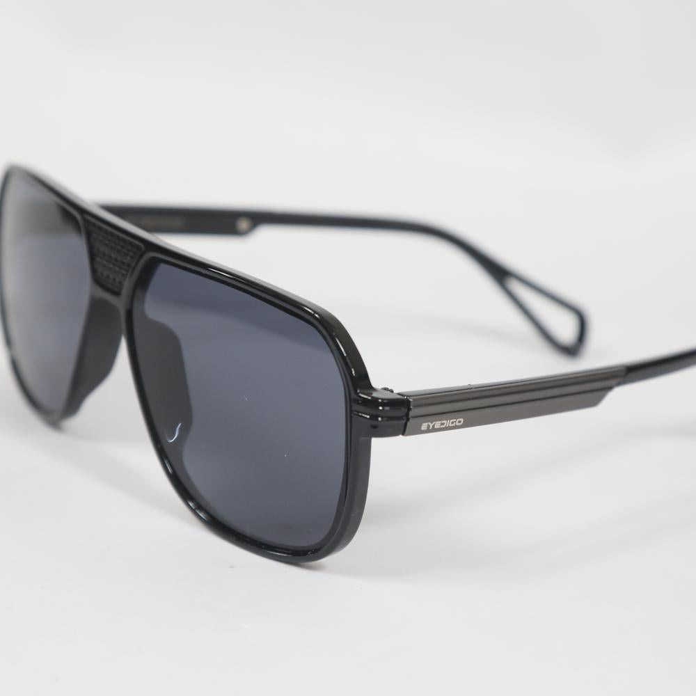 eyedigo-wayfarer-Stylish sunglasses-gradient-black-shiny-black-muse-front-S09-0002 7