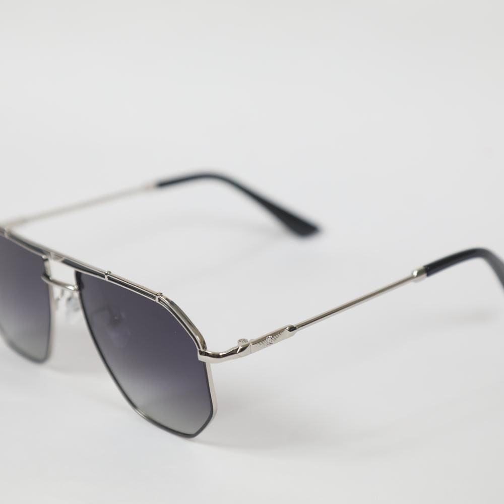 eyedigo-wayfarer-Stylish sunglasses-gradient-black-silver-rust-swift-front-S10-0024 2