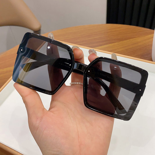 Eyedigo black X black oversize stylish Power Sunglasses  