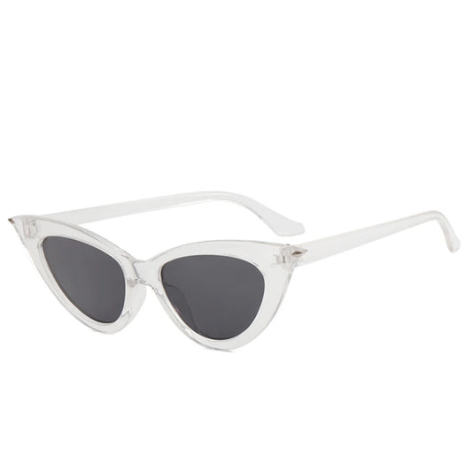 Eyedigo Black X transparent cat-eye stylish sunglasses.
