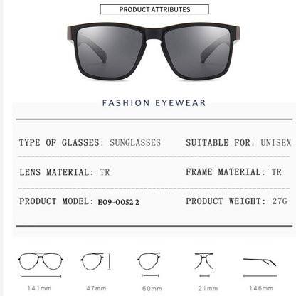 Eyedigo black X black wayfarer stylish sunglasses.