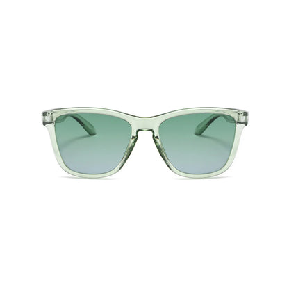 Eyedigo Green X Clear Green Wayfafer Stylish sunglasses.