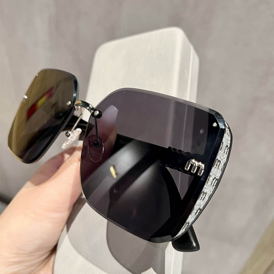 Eyedigo gradient black X black Geometric stylish sunglasses